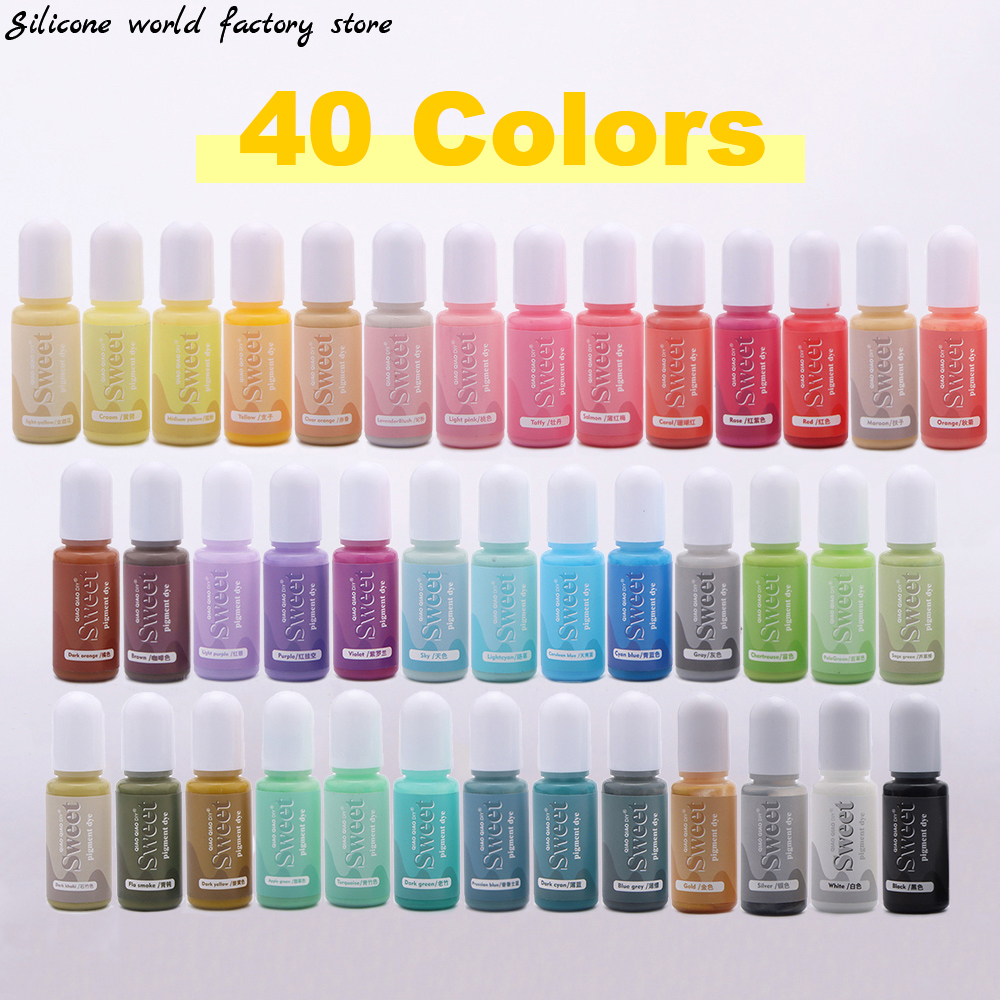 Resin Pigment Alcohol Ink - صبغة سيليكون وورلد 10 مل سائلة