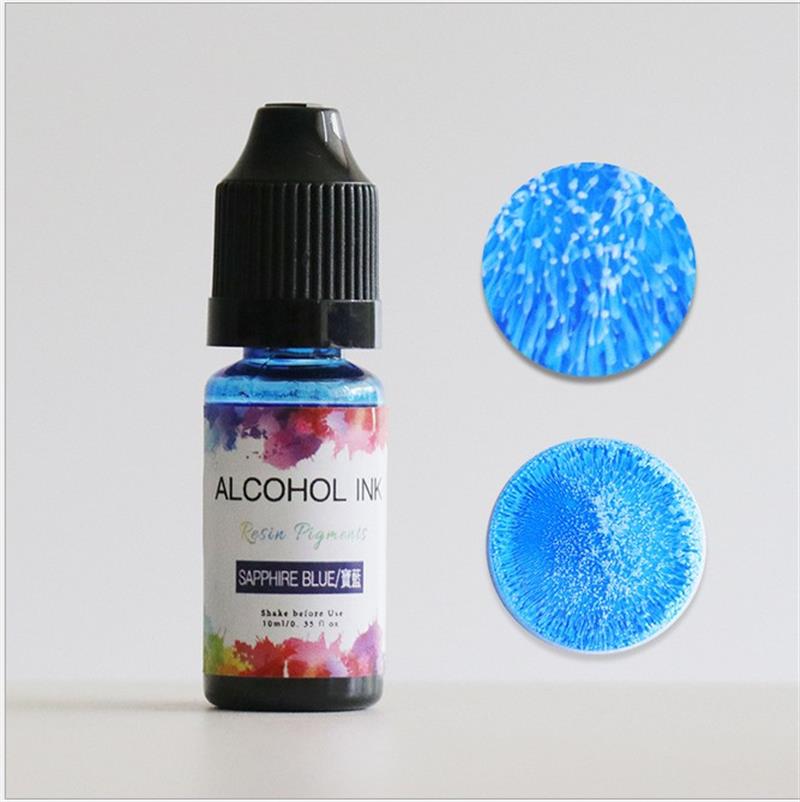 Resin Pigment Alcohol Ink - قالب راتينج الأشعة فوق البنفسجية ،