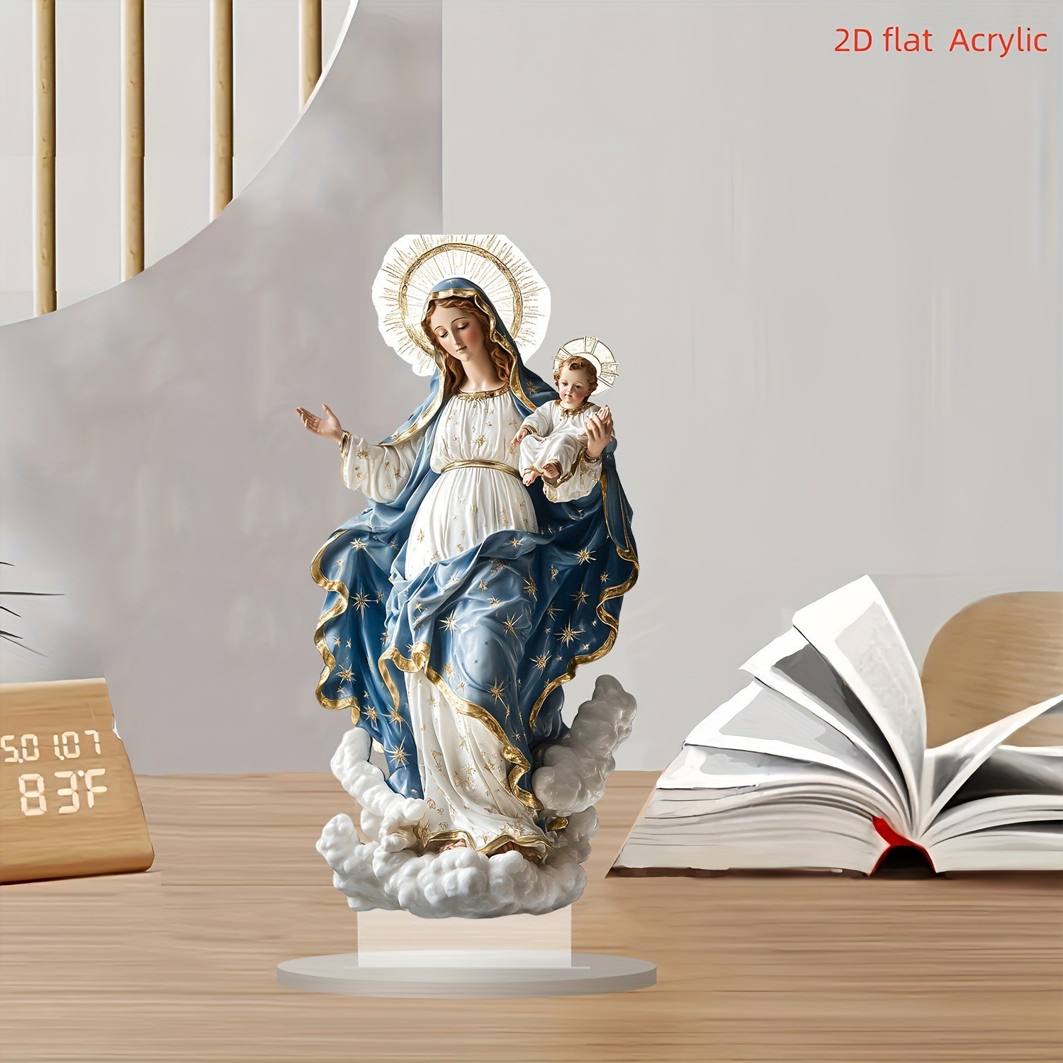 Resin Art Mary - 5B kaevixd o تمثال العذراء مريم