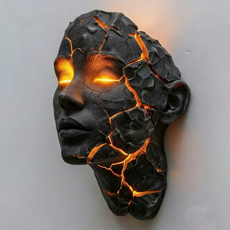 Resin Art Light - إضاءة جدارية جديدة لعام 2026 بتصميم
