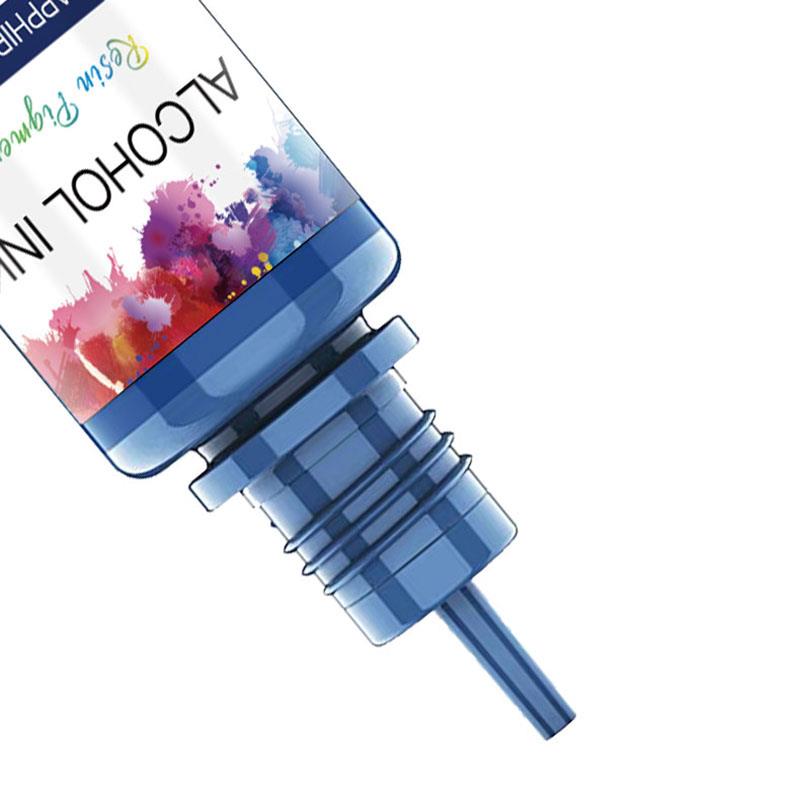 صبغة راتنجات الإيبوكسي بحبر كح - مراجعة Resin Pigment Alcohol Ink وسعره