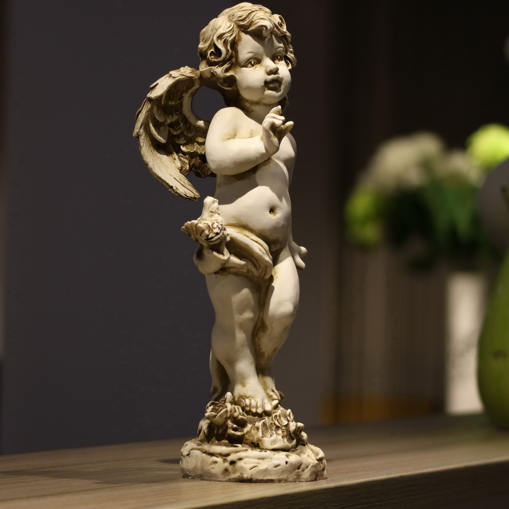 تمثال ملاك من الراتنج بتصميم ع - مراجعة Resin Art Wedding Gift وسعره