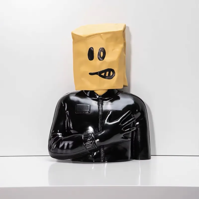 تمثال وجه تجريدي إبداعي حديث م - مراجعة Resin Artist وسعره
