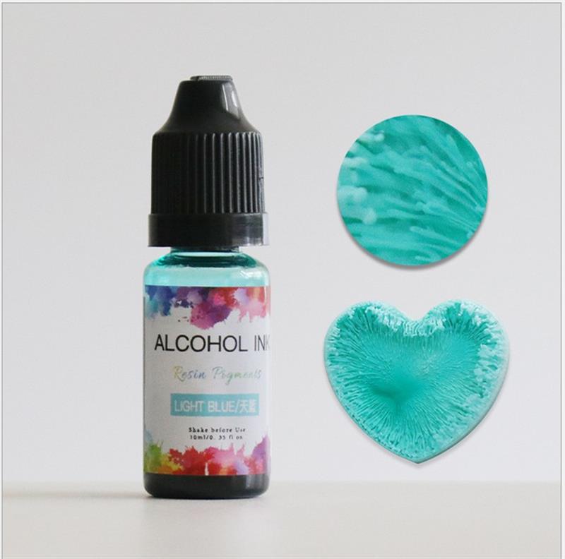 قالب راتينج الأشعة فوق البنفسج - مراجعة Resin Pigment Alcohol Ink وسعره