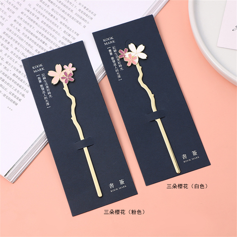 الإبداعية المعادن ساكورا زهرة  - مراجعة Resin Art Bookmark وسعره