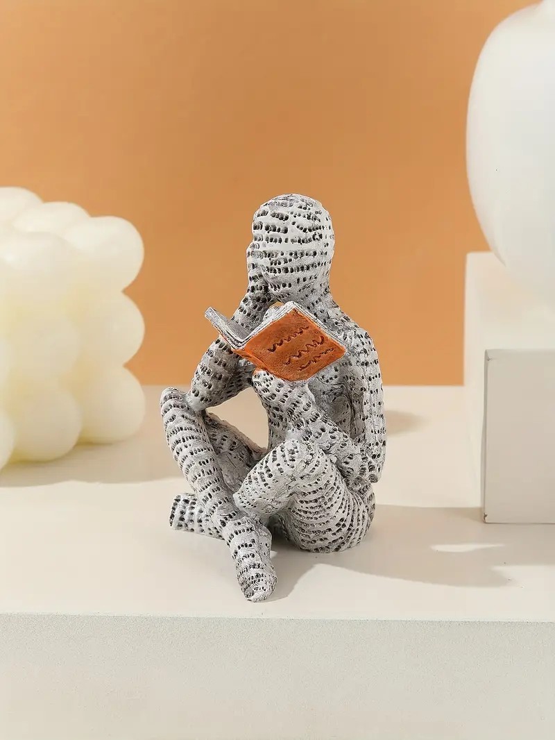 تزيين مع تماثيل فنية لللب، وقط - مراجعة Resin Art Wedding Gift وسعره