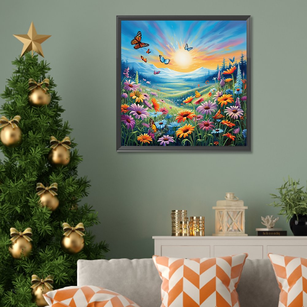 الماس اللوحة الأسرة لطيف الغزل - مراجعة Resin Art With Flowers وسعره